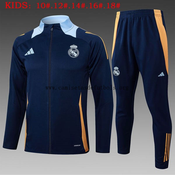 Ninos Chandal Real Madrid 2025/26 Azul Ganga bestia antes de que se acabe