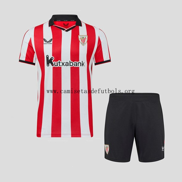 Camiseta Athletic Bilbao Replica Primera Ropa Niño 2025/26 Preciaco, pide ahora