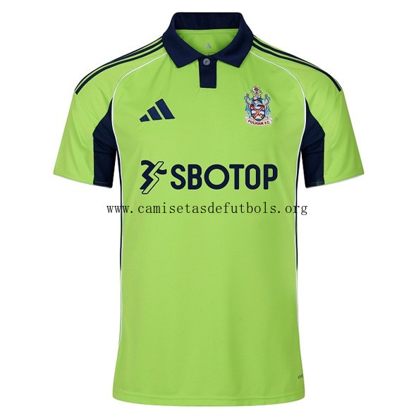Camiseta Fulham Replica Segunda Ropa 2025/26 Oportunidad maravilloso en todo el mercado