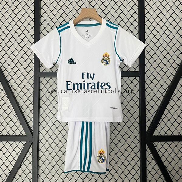 Camiseta Real Madrid Replica Primera Ropa Retro Niño 2017 2018 ¡¡Vaya bicoca, aprovéchalo!