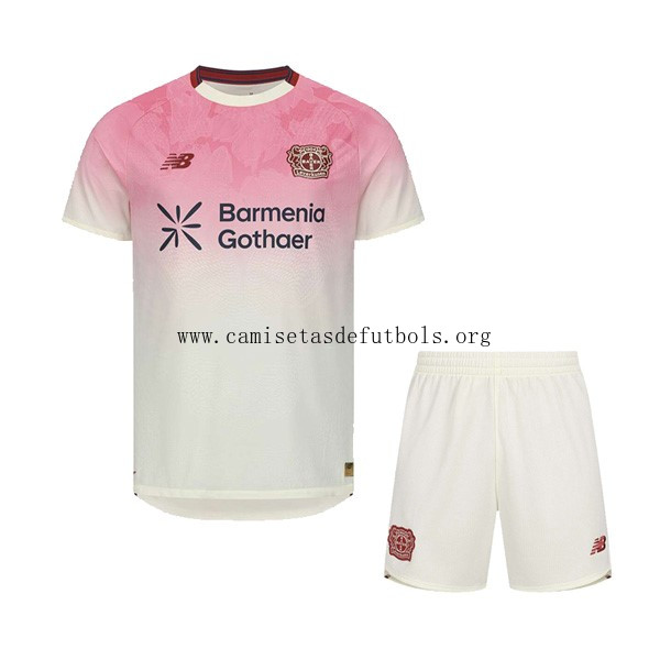 Camiseta Bayer 04 Leverkusen Replica Segunda Ropa Niño 2025/26 ¡¡Qué descuentazo, atrapa!