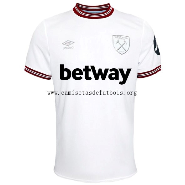 Camiseta West Ham Replica Segunda Ropa 2023/24 ¡¡Qué gangaza, hazte con él!