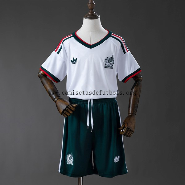 Camiseta México Replica Segunda Ropa Niño 2026 Descuento razonable más barato que nunca