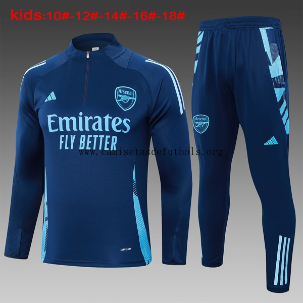Niños Sudadera De Training Arsenal 2024/25 Azul 3 Chollazo sensacional calidad asegurada