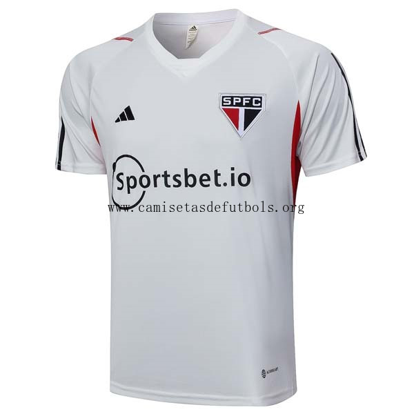 Camiseta Entrenamiento Sao Paulo 2023/24 Blanco ¡¡Cómo insuperable ofertón antes de que se acabe!