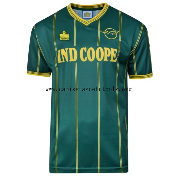 Camiseta Leicester City Replica Segunda Ropa Retro 1984 Preciaso humilde por tiempo limitado