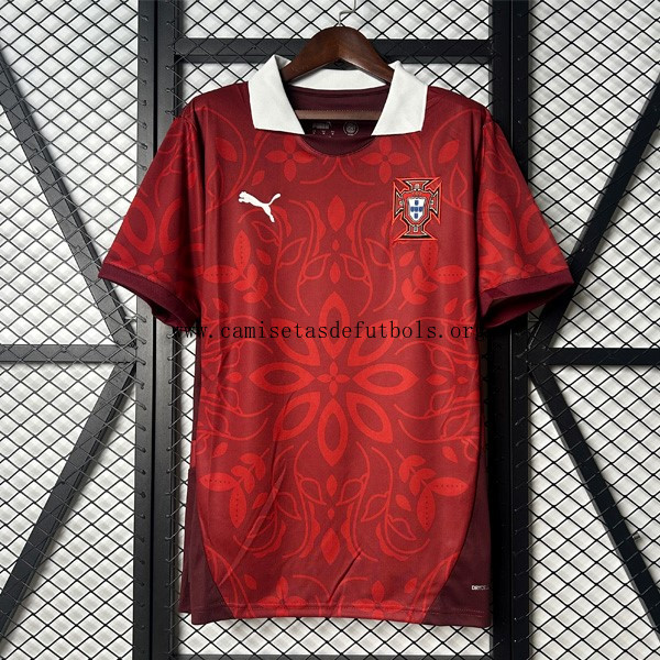 Camiseta Portugal Training 2025 Rojo Saldazo económico