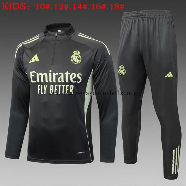 Ninos Sudadera De Training Real Madrid 2025/26 Verde 7 Ganga rebajado