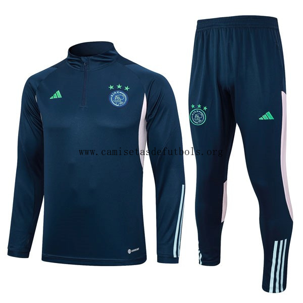 Sudadera De Training Ajax 2023/24 Azul Saldo prodigioso de fábrica