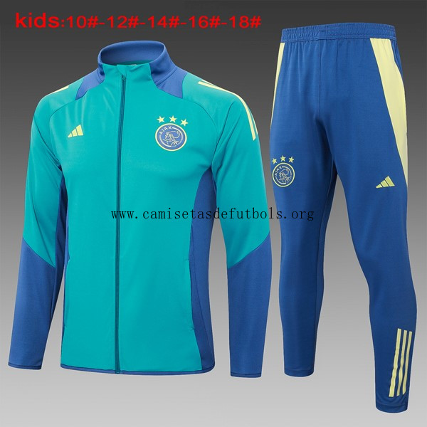 Niños Chandal Ajax 2024/25 Verde 3 ¡¡Ni te imaginas económico saldazo como nunca!