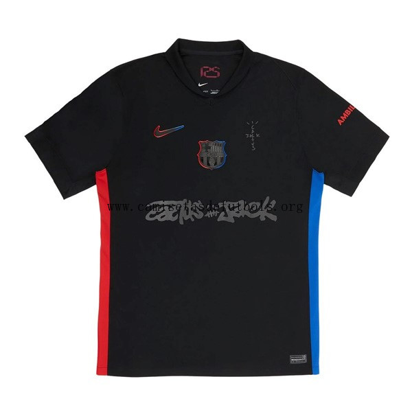 Camiseta Barcelona Replica Segunda Ropa Limited Edition Travis Scott 2024-2025 ¿¡Ni te imaginas rebajón?