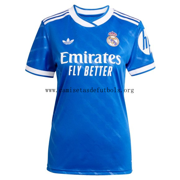 Camiseta Real Madrid Replica Tercera Ropa Mujer 2025/26 Chollazo, paga menos
