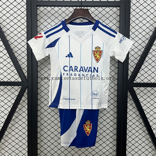 Camiseta Zaragoza Replica Primera Ropa Niño 2024/25 Inmejorable gangaza, gasta menos de colección