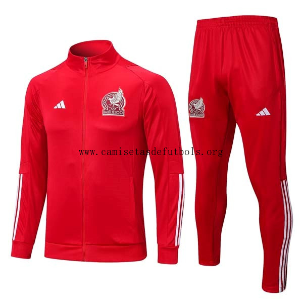Chandal México 2023/24 Rojo ¡¡Cómo económico gangaza de outlet!
