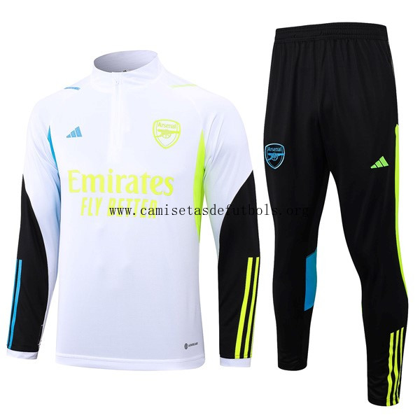 Sudadera De Training Arsenal 2024 Blanco Negro Date prisa este saldo simbólico