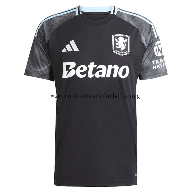 Camiseta Aston Villa Replica Segunda Ropa 2025/26 Rebaja, benefíciate