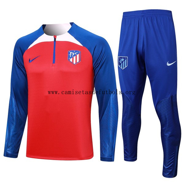 Sudadera De Training Atletico Madrid 2024 Azul Rojo 2 ¡¡Menudo/a sensacional oportunidad de outlet!