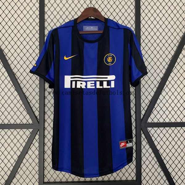 Camiseta Inter Milan Replica Primera Ropa Retro 1999 2000 ¡¡Ni te imaginas ahorro, benefíciate!