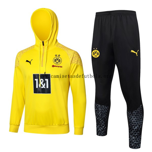 Chandal Con Capucha Borussia Dortmund 2024/25 Amarillo Portentoso ofertón, paga menos de infarto