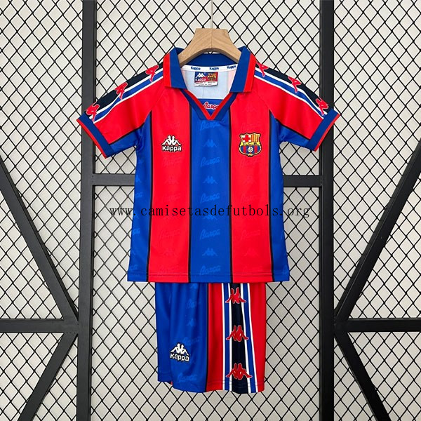 Camiseta Barcelona Replica Primera Ropa Niño Retro 1995 1997 Corre a por él este ganga rebajado