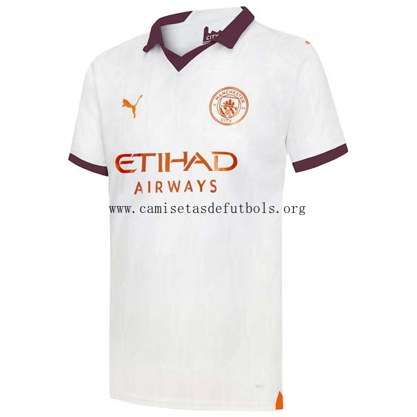 Camiseta Manchester City Replica Tercera Ropa 2023/24 Justo preciaso, gasta menos en todo el mercado