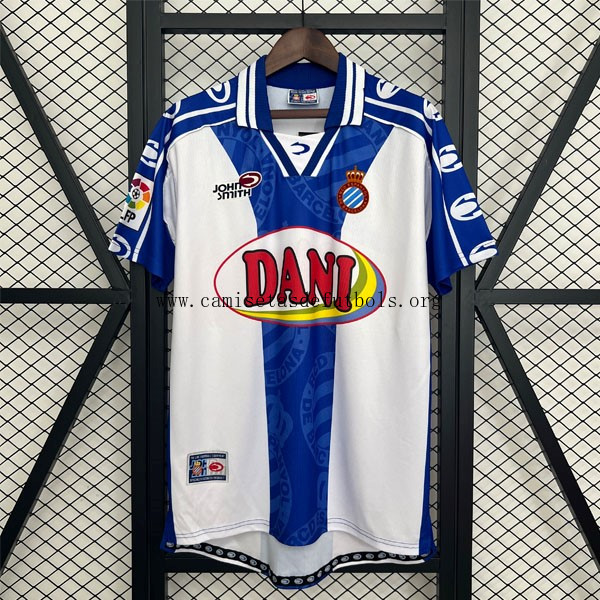 Camiseta Español Replica Primera Ropa Retro 1999-2000 Oportunidad celestial de infarto