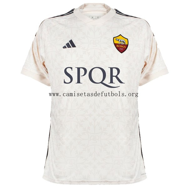 Camiseta AS Roma Replica Segunda Ropa 2023/24(anunciar) Descuento, atrapa