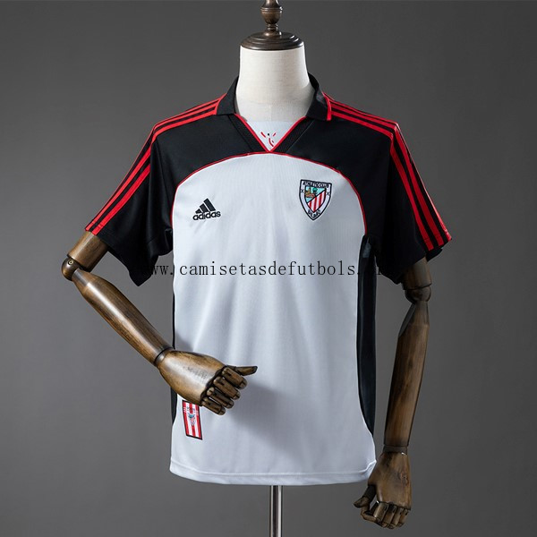 Camiseta Athletic Bilbao Replica Tercera Ropa Retro 2002-2003 Dispara antes de que se acabe