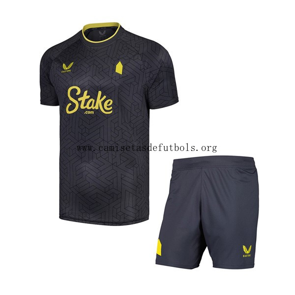 Camiseta Everton Replica Segunda Ropa Niño 2024/25 Oferta, no lo dejes escapar