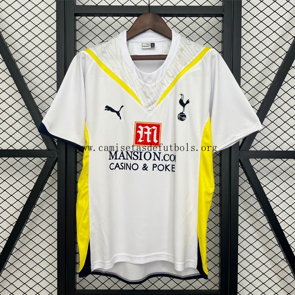 Camiseta Tottenham Replica Primera Ropa Retro 2009-2010 Benefíciate este gangaza ridículo