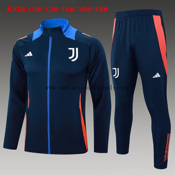 Niños Chandal Juventus 2024/25 Azul 3 Oferta tirado de derribo