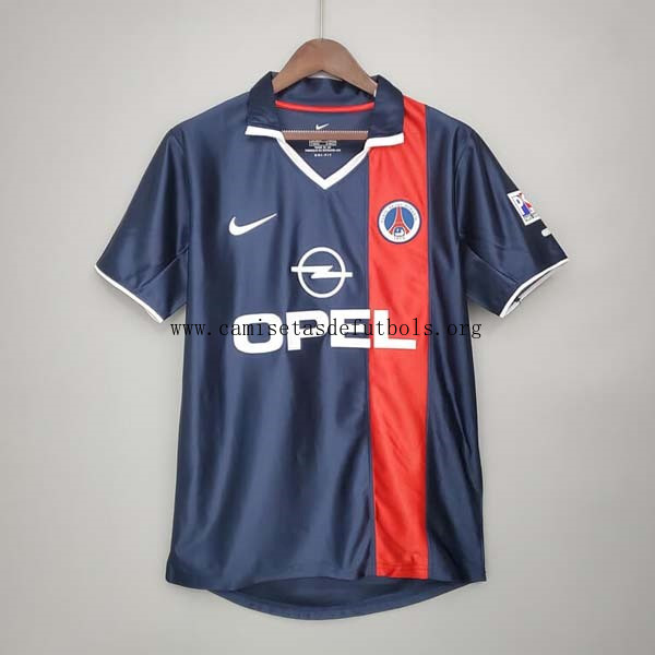 Camiseta Paris Saint Germain Replica Segunda Ropa Retro 2001 2002 Regalado ganga, reserva de derribo