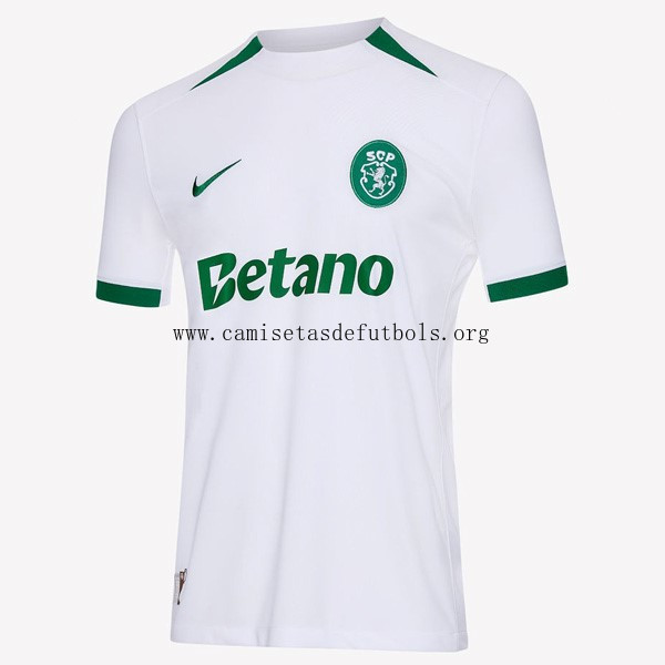 Camiseta Sporting CP Replica Segunda Ropa 2024/25 ¡¡Menudo/a precio, aprovéchala ya!