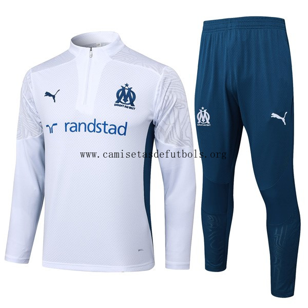 Sudadera De Training Marsella 2024/25 Blanco Simbólico saldazo, paga menos de campeonato