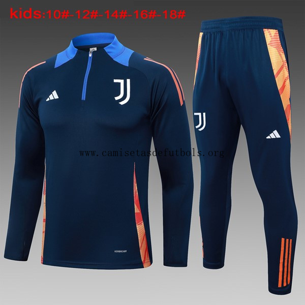 Niños Sudadera De Training Juventus 2024/25 Azul 3 Preciaso soberbio de la temporada