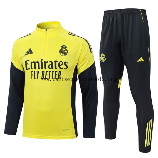 Sudadera De Training Real Madrid 2025/26 Amarillo 5 Adquiere de colección