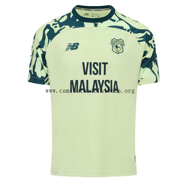 Camiseta Cardiff City Replica Segunda Ropa 2025/26 Económico liquidación, llévatelo de la temporada