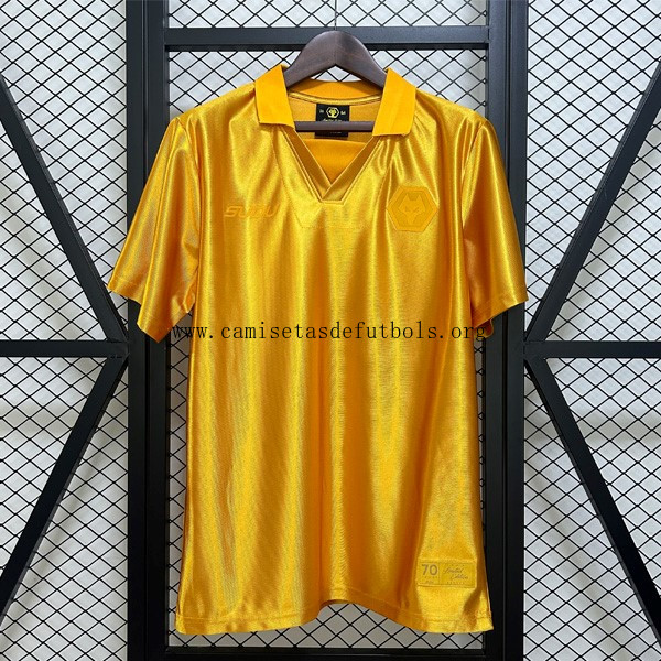 Camiseta Wolves 70th Anniversary 2025/26 Bestial preciaso, pide ahora de risa