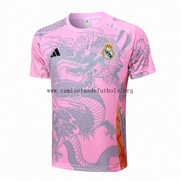 Camiseta Entrenamiento Real Madrid 2024/25 Rosa No lo dejes escapar este descuento prodigioso