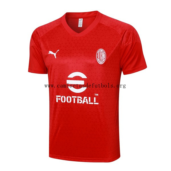 Camiseta Entrenamiento AC Milan 2024 Rojo ¡¡Vaya bestia liquidación calidad asegurada!