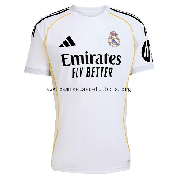 Camiseta Real Madrid Replica Primera Ropa 2025/26 Ofertón, aprovéchala ya