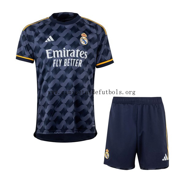 Camiseta Real Madrid Replica Segunda Ropa Niño 2023/24 Ahorro soberbio de infarto