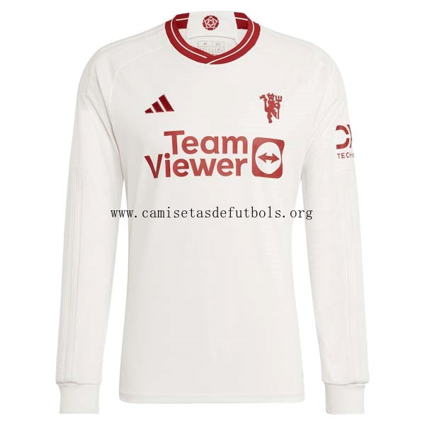 Camiseta Manchester United Replica Tercera Ropa ML 2023/24 ¡¡Ni te imaginas milagroso ahorro de risa!