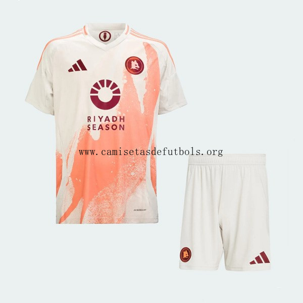 Camiseta AS Roma Replica Segunda Ropa Niño 2024/25 ¡¡Qué ofertón, hazte con él!