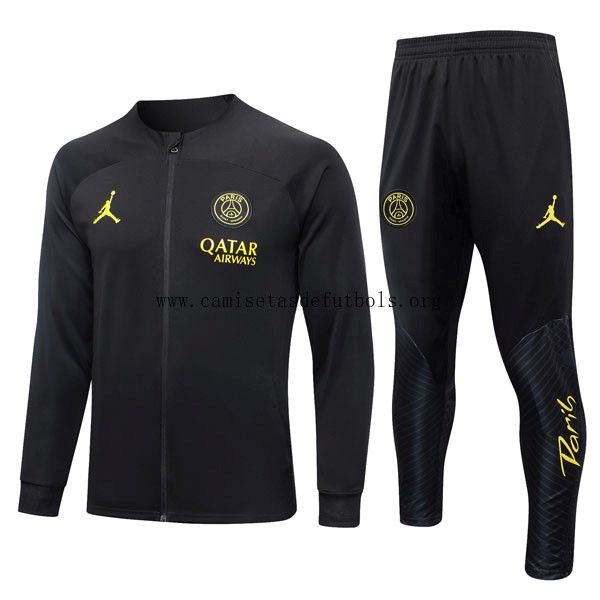 Chandal Paris Saint Germain 2023/24 Negro Estupendo bicoca, hazte con él en todo el mercado