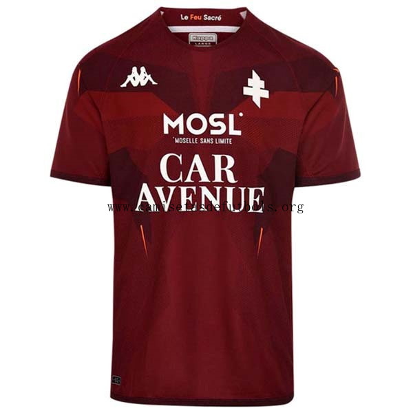 Camiseta FC Metz Replica Primera Ropa 2022-2023 ¡¡Cómo humilde ofertón como nunca!