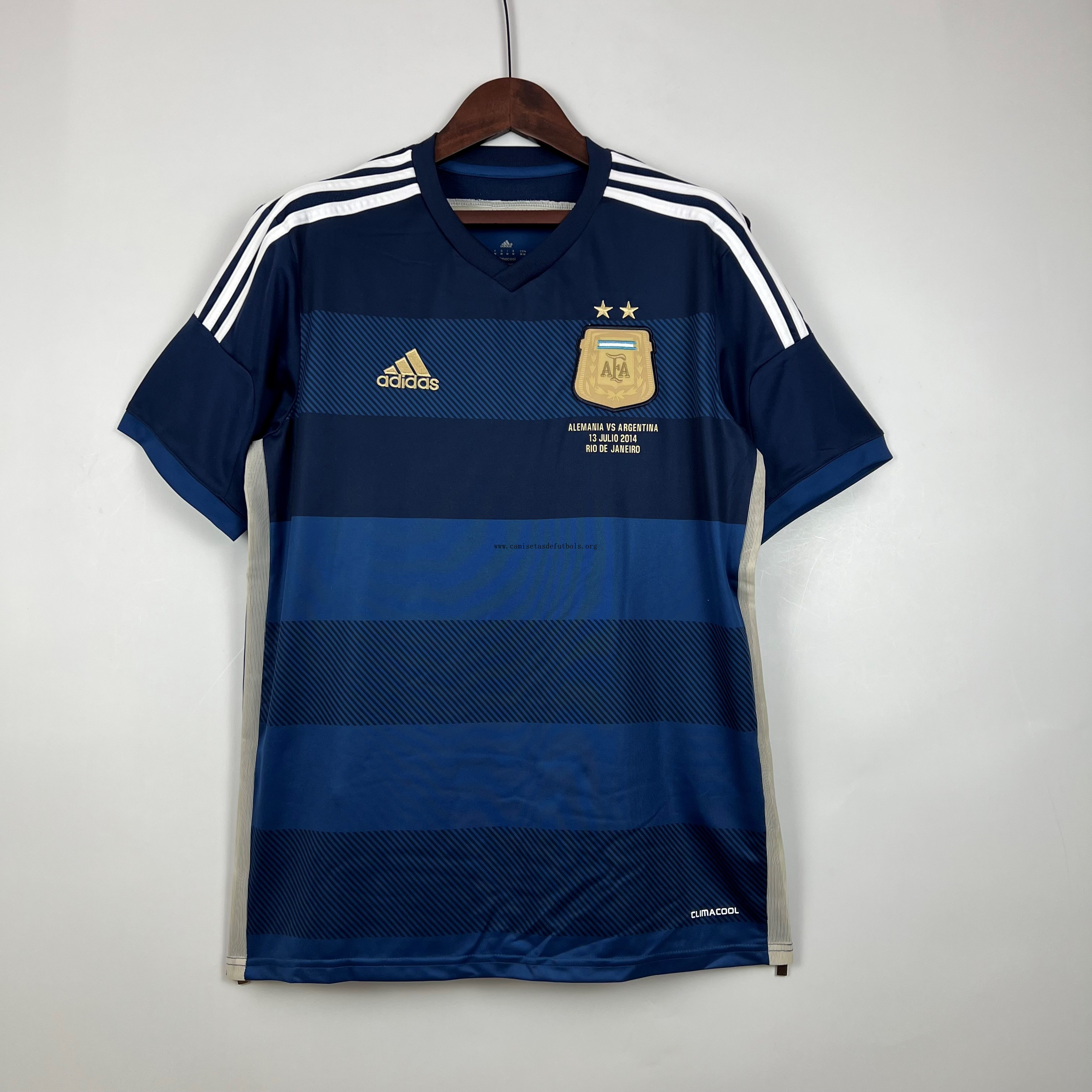Camiseta Argentina Replica Segunda Ropa Retro 2014 ¿¡Vaya saldazo?