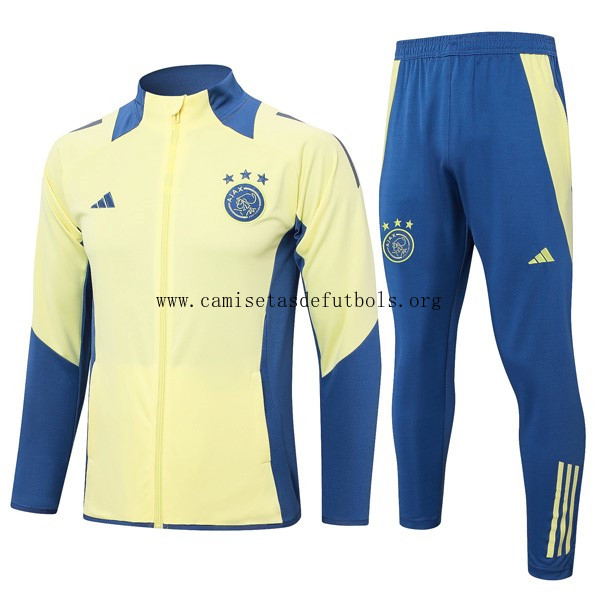 Chandal Ajax 2024/25 Amarillo 3 Chollo estupendo