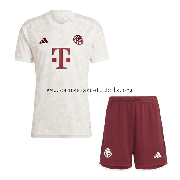 Camiseta Bayern Munich Replica Tercera Ropa Niño 2023/24 Ofertón inmejorable