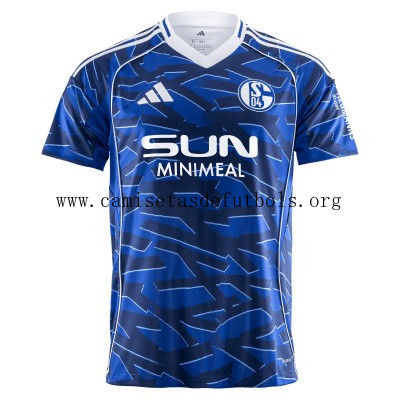 Camiseta Schalke 04 Replica Primera Ropa 2025/26 Chollo, agarra